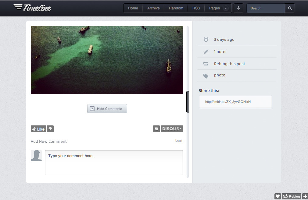 timeline premium tumblr theme by tofuthemes themeforest timeline website