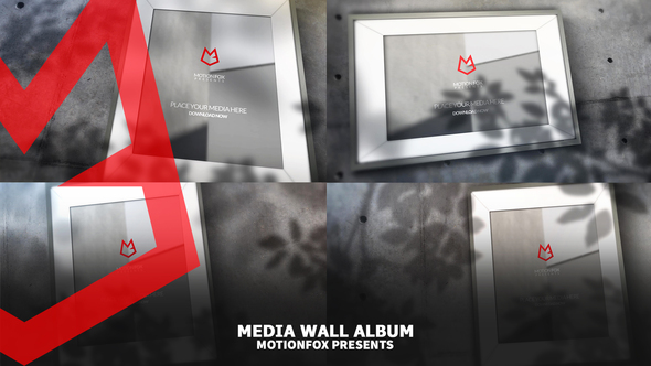 Photo Frames Wall - VideoHive 27390990