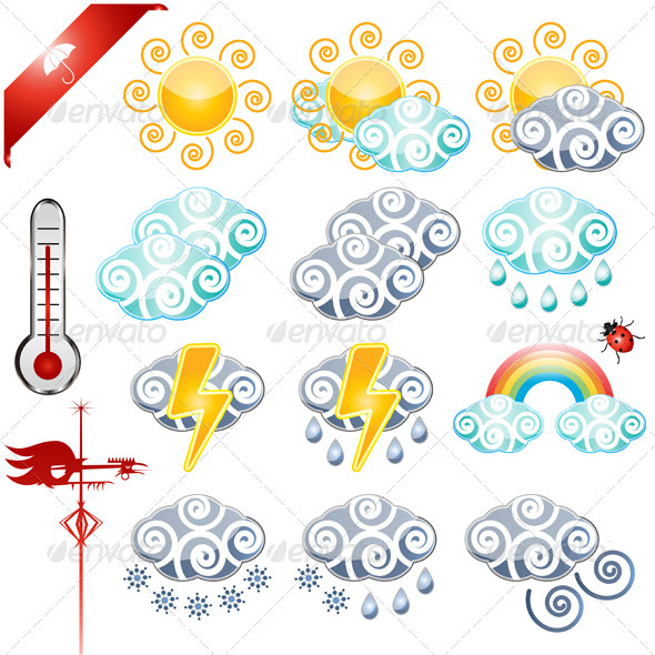 Weather icons set