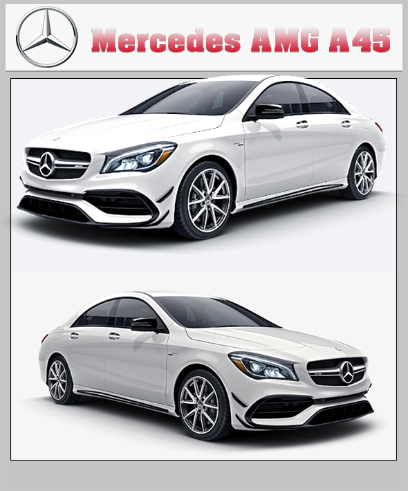 Mercedes AMG A45 - 3Docean 27399013
