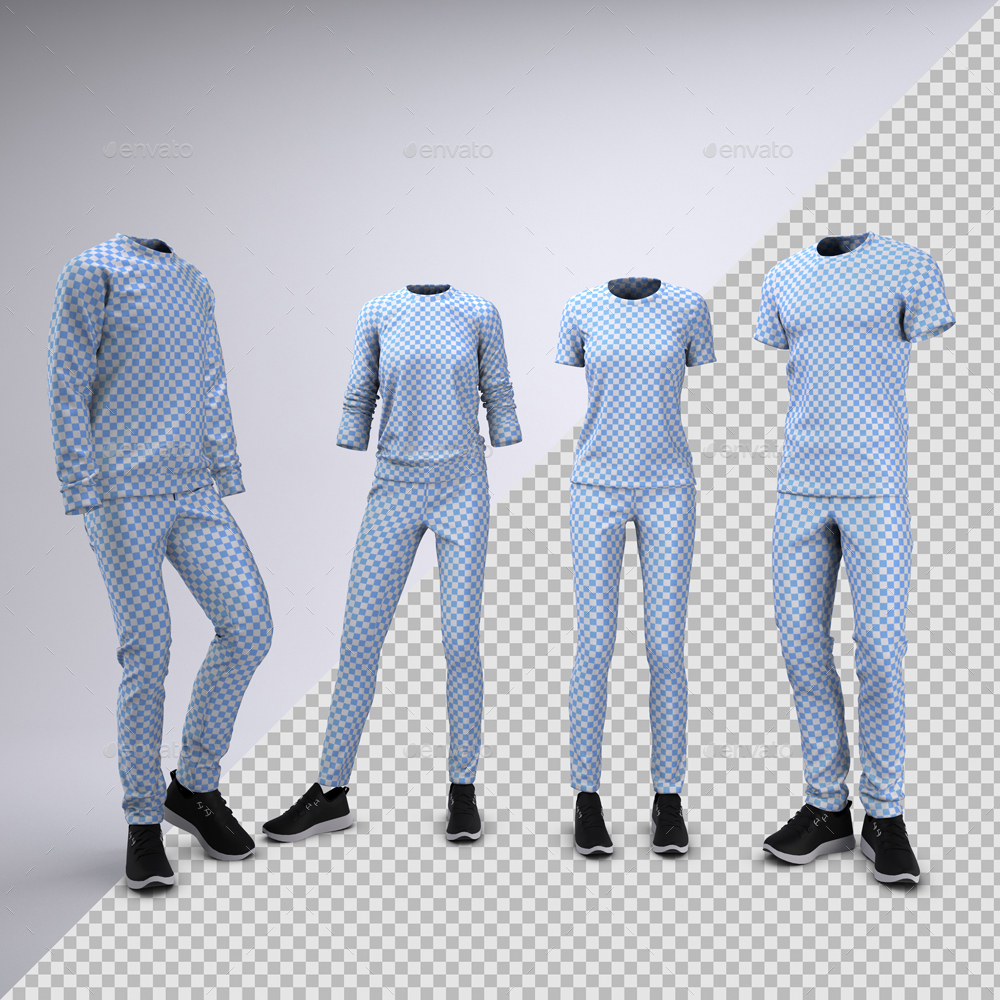 Download Casual Workplace Uniform Mock-Up by Sanchi477 | GraphicRiver