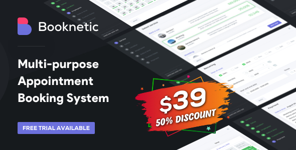 Booknetic - WordPress Appointment Booking and Scheduling system