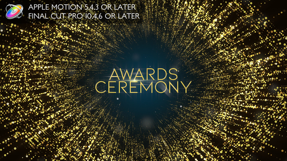 Awards Ceremony Opener - Apple Motion