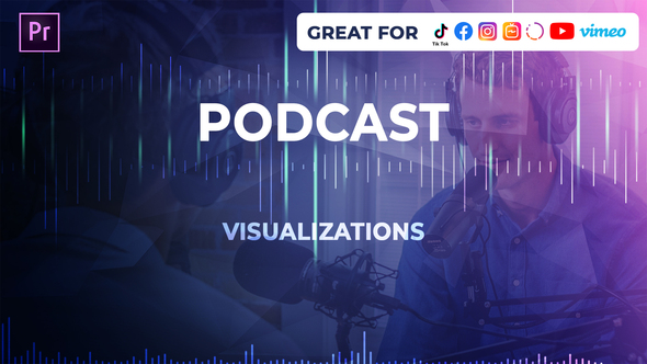 Podcast Visualizations for Premiere Pro