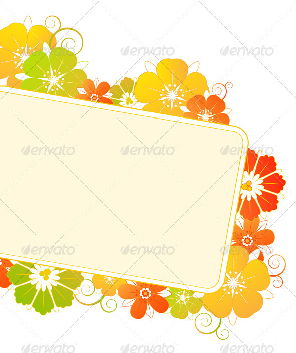 Floral Background - Backgrounds Decorative