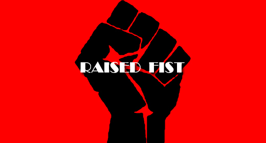 RAISED FIST FOOTAGE COLLECTION