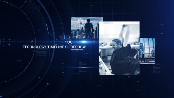 Technology Timeline Slideshow - VideoHive 27419342