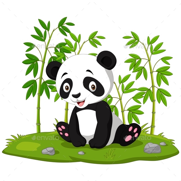 Cartoon Panda, Vectors | GraphicRiver