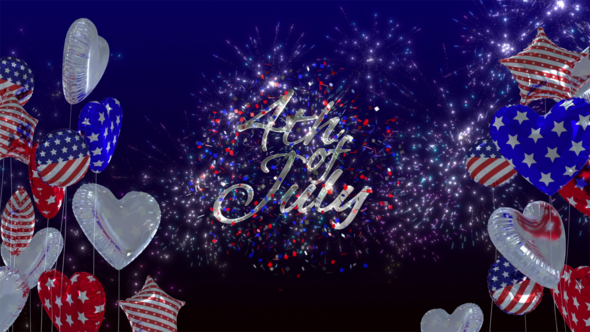 Fourth of July Logo Reveal