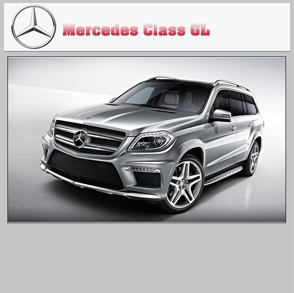 Mercedes Class GL - 3Docean 27420030