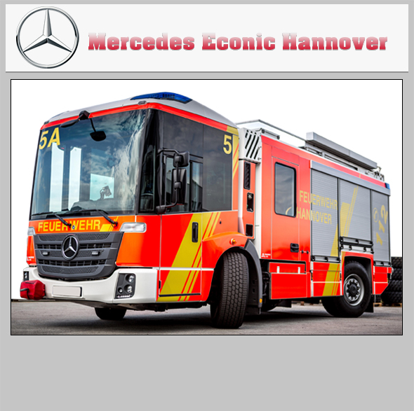 Mercedes Econic Hannover - 3Docean 27420415