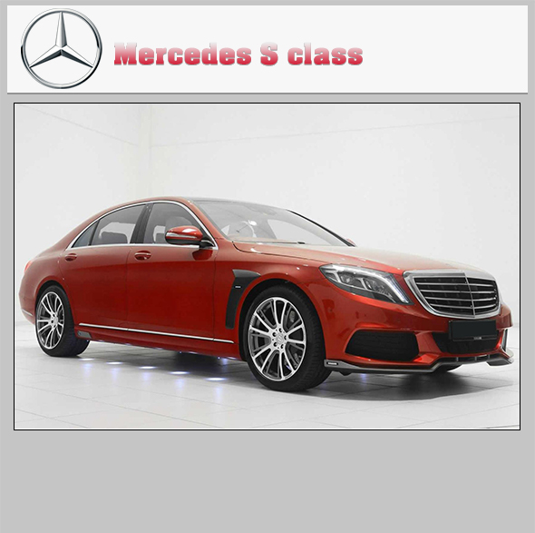 Mercedes S class - 3Docean 27421072