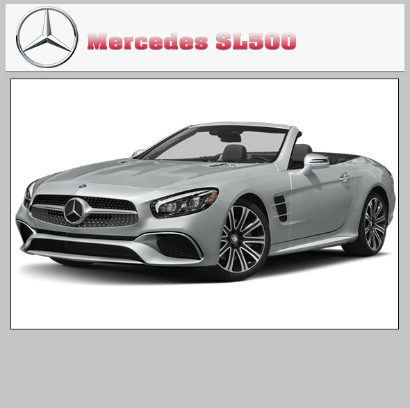 Mercedes SL500 - 3Docean 27422752
