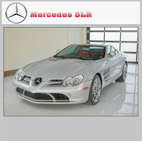Mercedes SLR - 3Docean 27423246