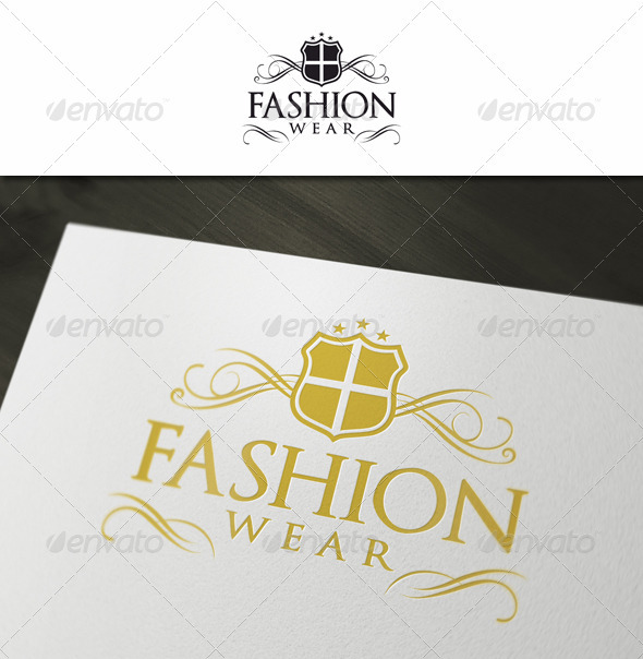 Fashion Wear - Elegant Crest - Crests Logo Templates