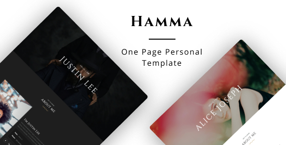 Hamma - Personal - ThemeForest 24989389