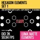 Hexagon Elements (2K Set 1) - VideoHive Item for Sale