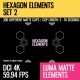 Hexagon Elements (4K Set 2) - VideoHive Item for Sale