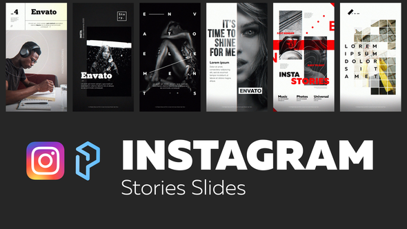Instagram Stories Slides - VideoHive 27426014