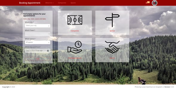 Appointment Booking System (Website) for Multiple Account (Compatible with all sectors)
