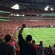 Soccer Stadium Cheering Screaming Crowd