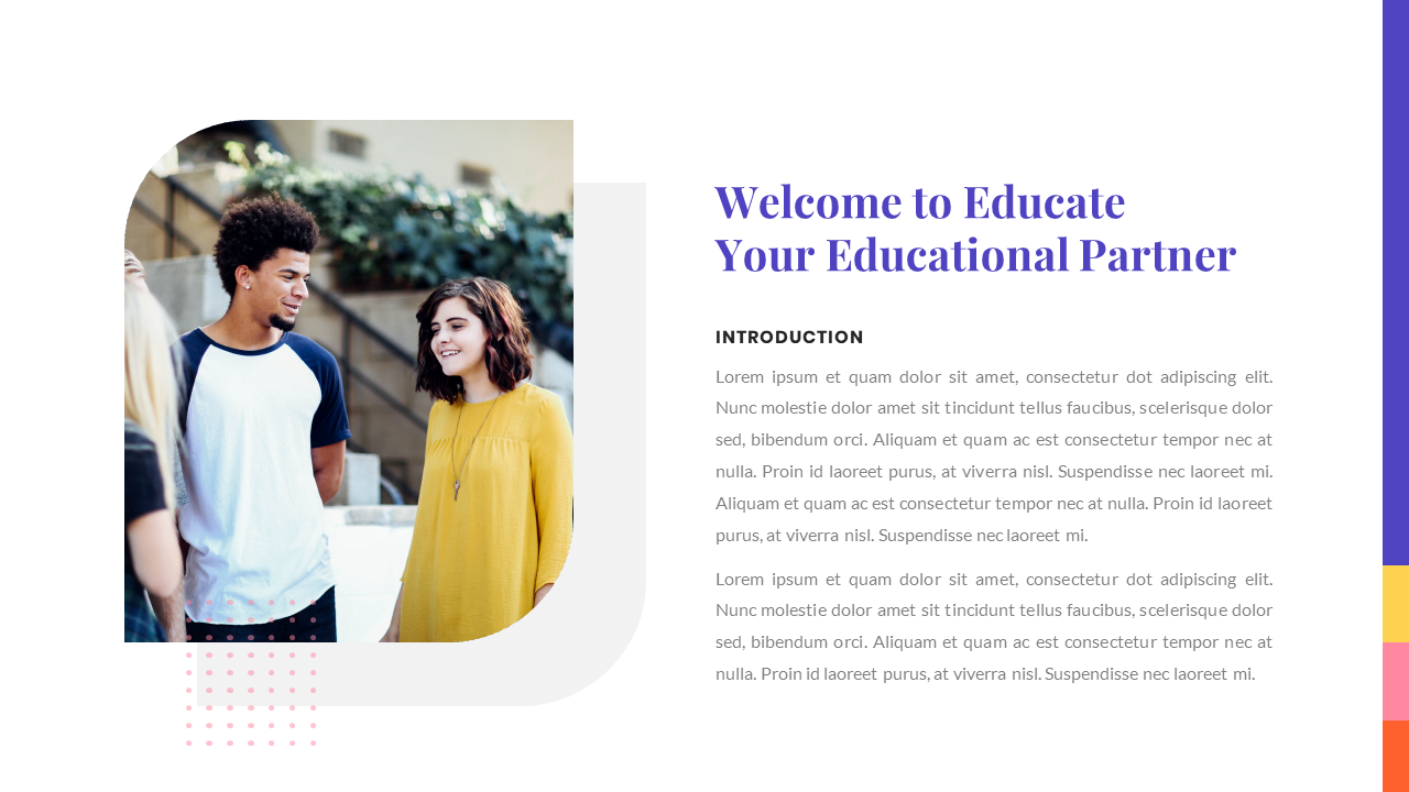 Educate – Education Course Google Slides Template, Presentation Templates