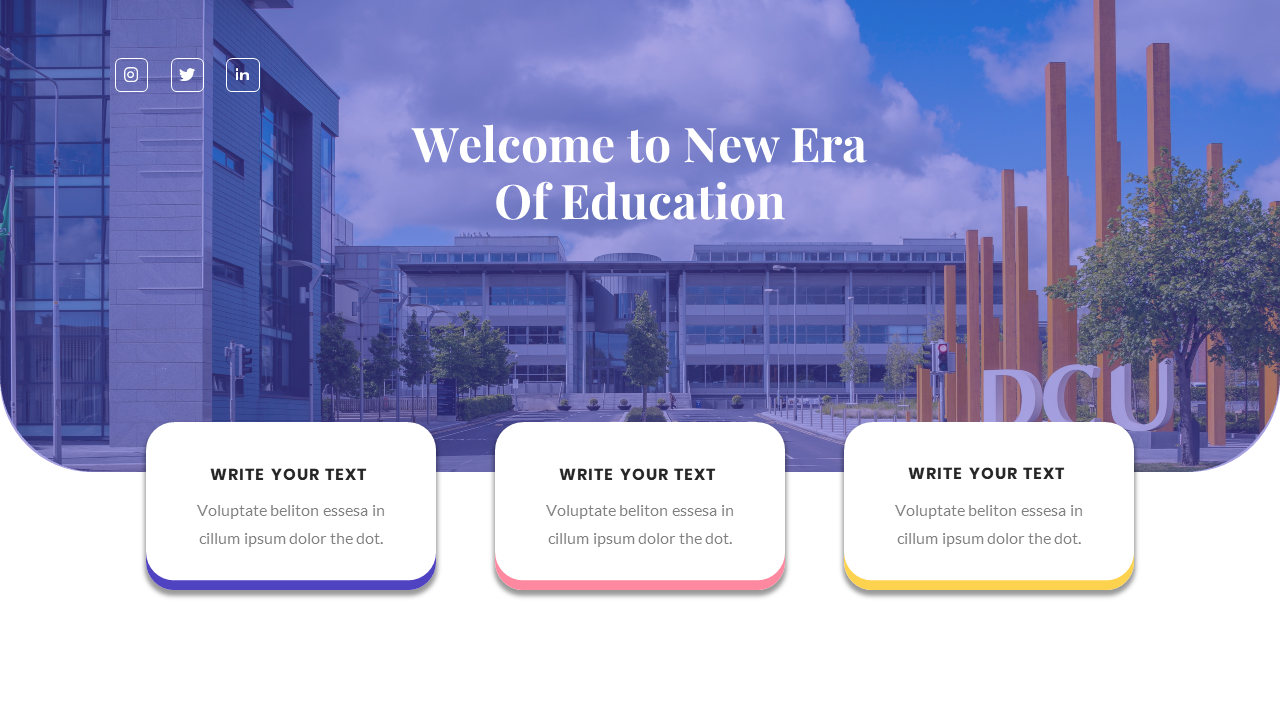Educate – Education Course Google Slides Template, Presentation Templates