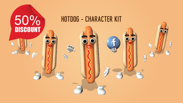 Hotdog - Character Kit