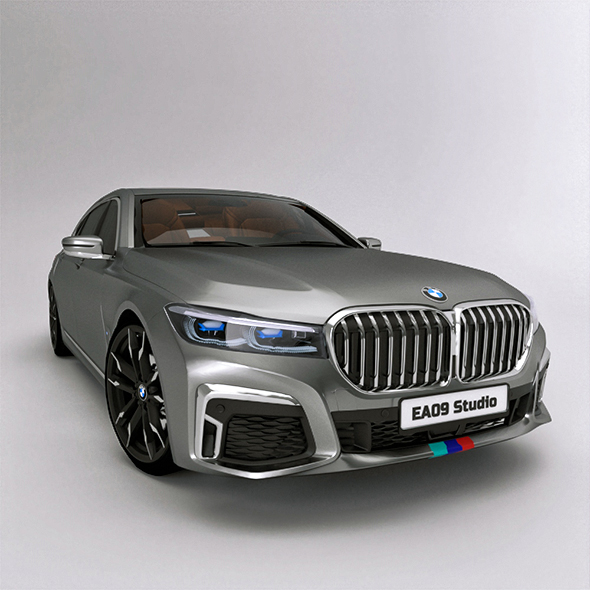 BMW M7 2020 - 3Docean 27444678