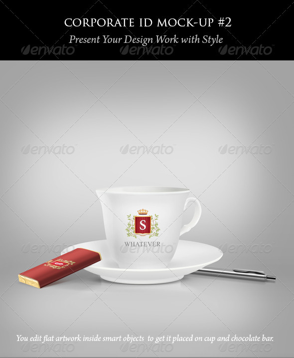 Coffee Cup and Chocolate Mock-ups - Food and Drink Packaging