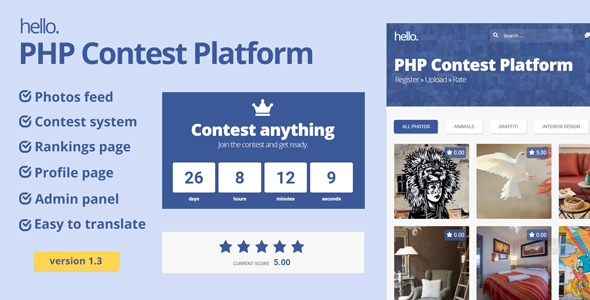 PHP Contest Platform