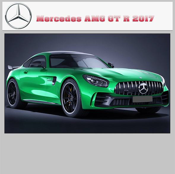 Mercedes AMG GT - 3Docean 27457521