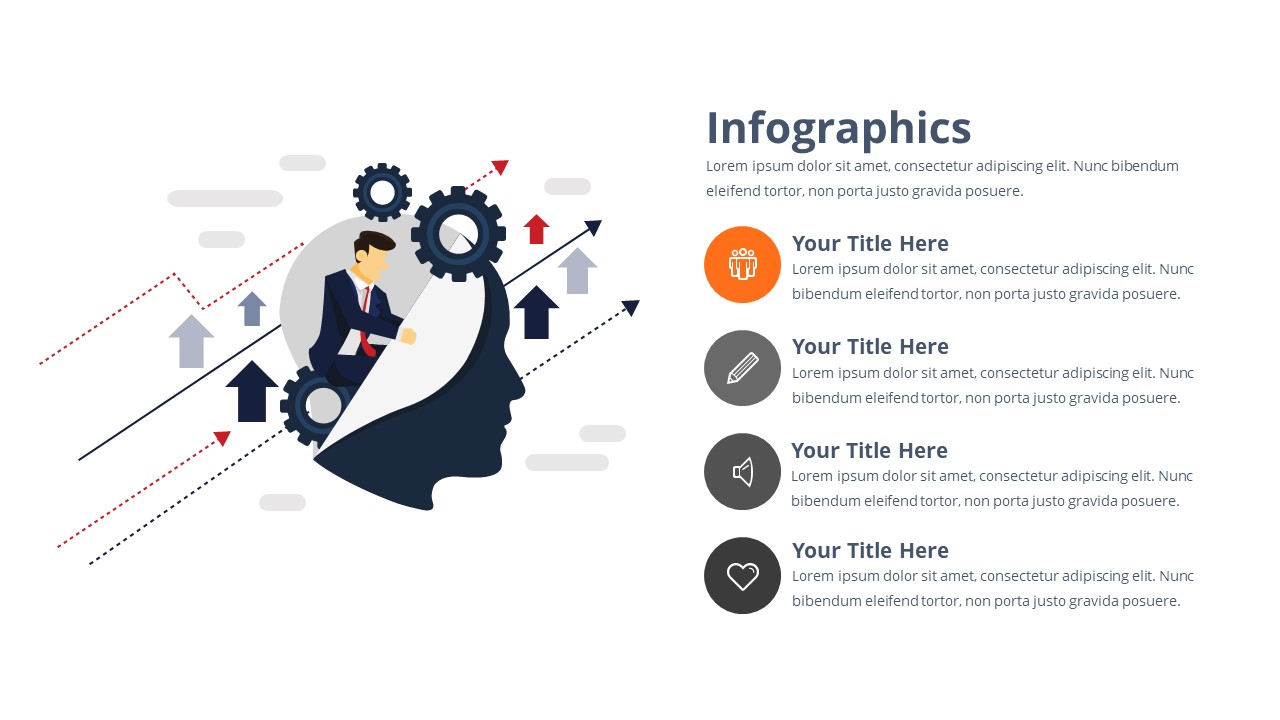 First Impression Pitch Deck Powerpoint Template, Presentation Templates