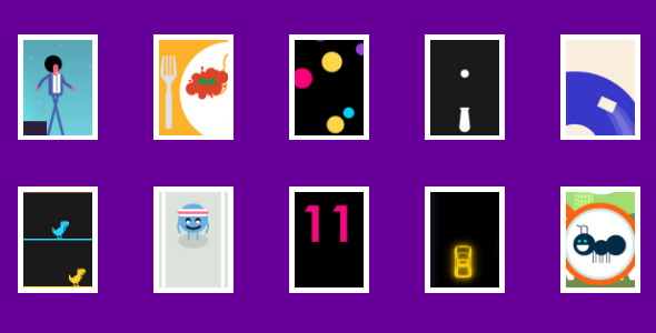 (10) Hyper-Casual Games | HTML5 GAME BUNDLE