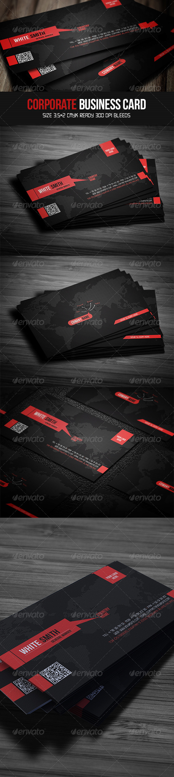 Corporate Business Card - Corporate Business Cards