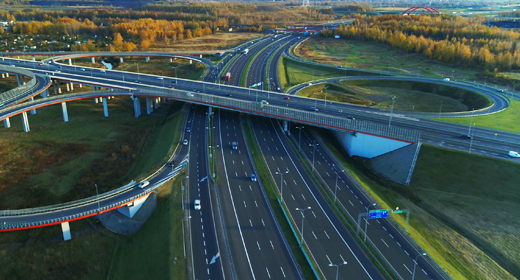 Highway - Trucks and Cars