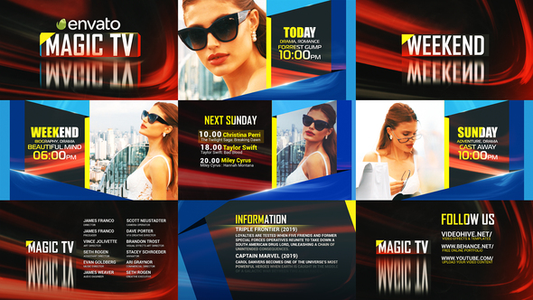 TV Broadcast Package - VideoHive 27462533