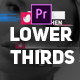 Creative Modern  Lower  Thirds - VideoHive Item for Sale