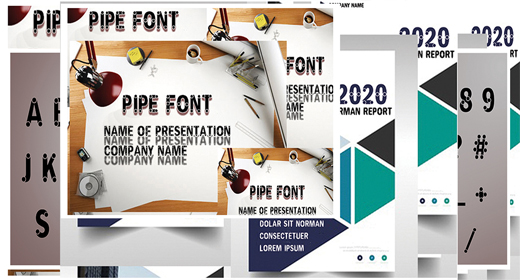 PIPE FONT