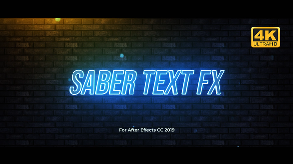 Saber - Text Effects