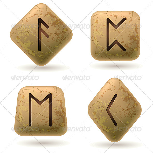 Runes - Objects Vectors