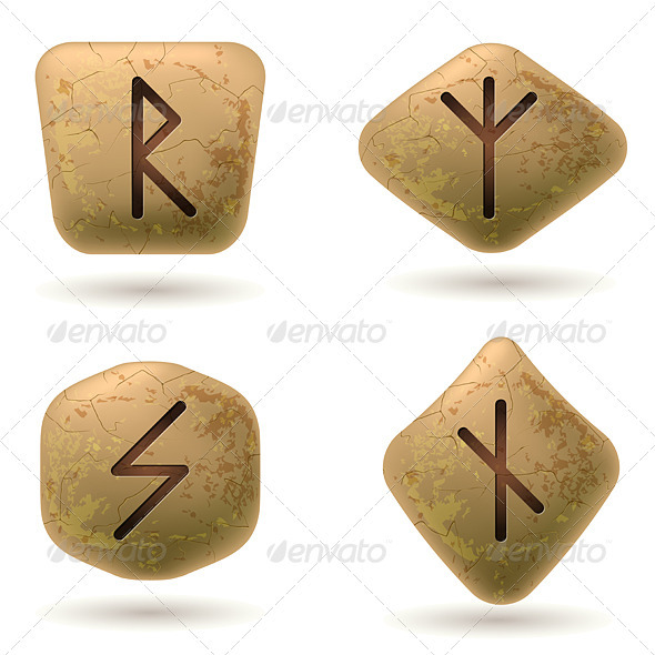 Runes - Objects Vectors