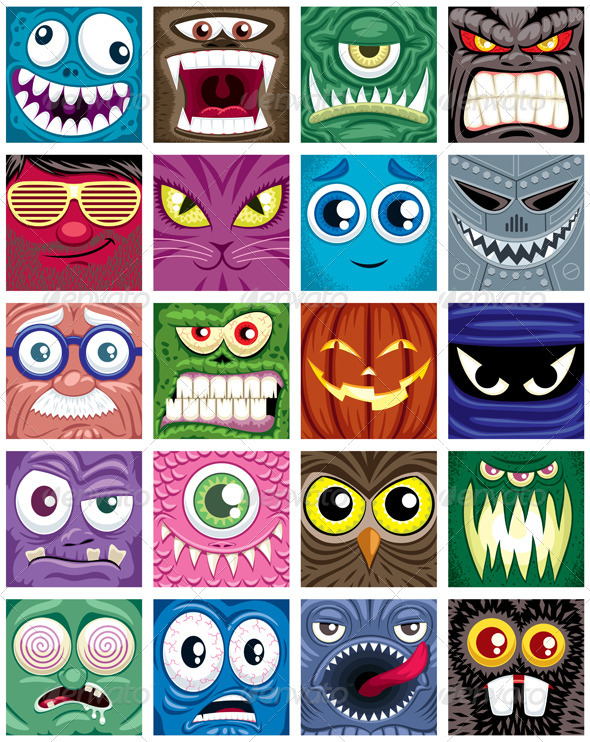 Avatars - Web Elements Vectors