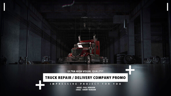Delivery Company and Truck Repair Promo