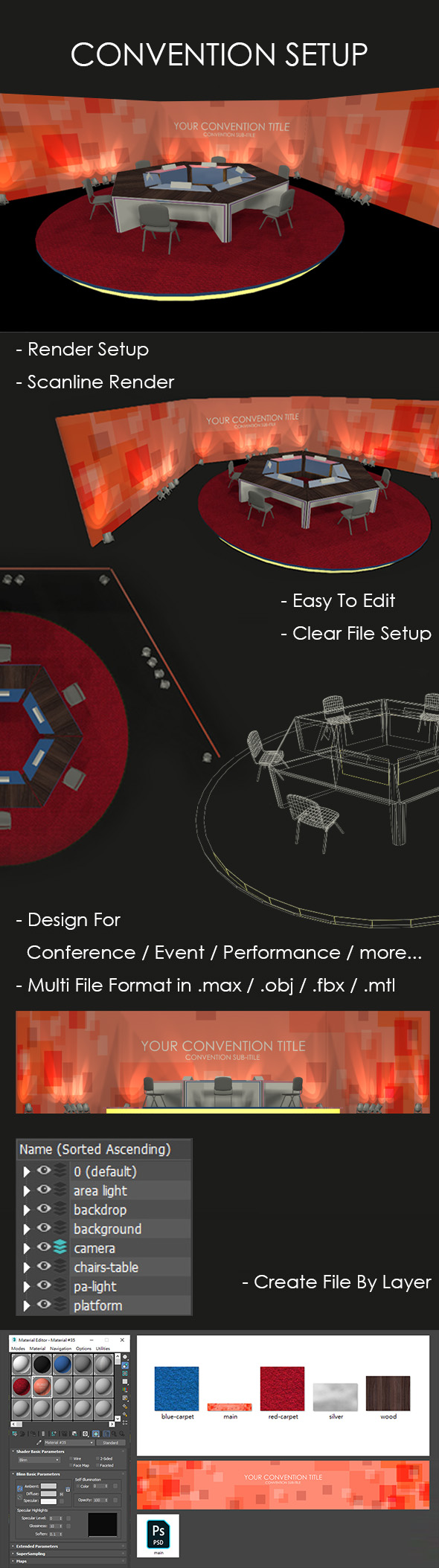 Convention Setup - 3Docean 27481190