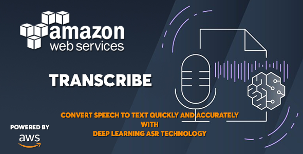 AWS Amazon Transcribe - Speech to Text Converter