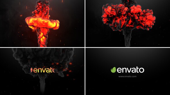 Fire With Smoke - VideoHive 27481770