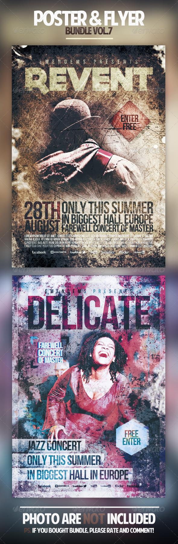 Poster & Flyer Bundle Vol.7 - Miscellaneous Events