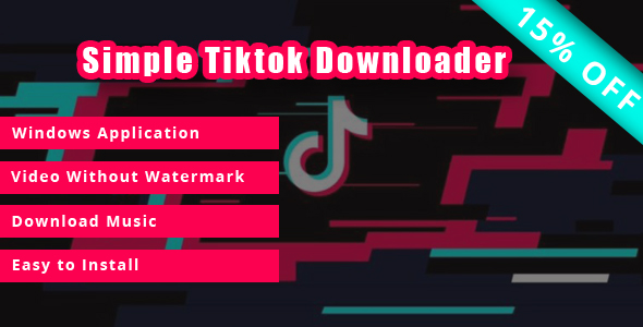 Simple Tiktok Downloader