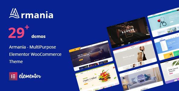 Armania – Elementor WooCommerce Theme